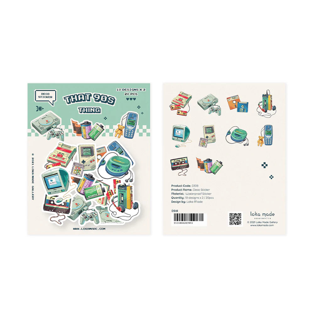 Loka Made Deco Sticker - That 90s Thing