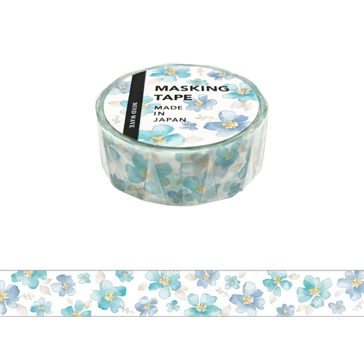 Mind Wave Masking Tape - Watercolour Flower