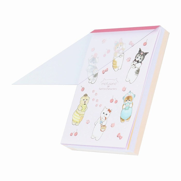 Mofusand x Sanrio Characters Mini Memo Pad