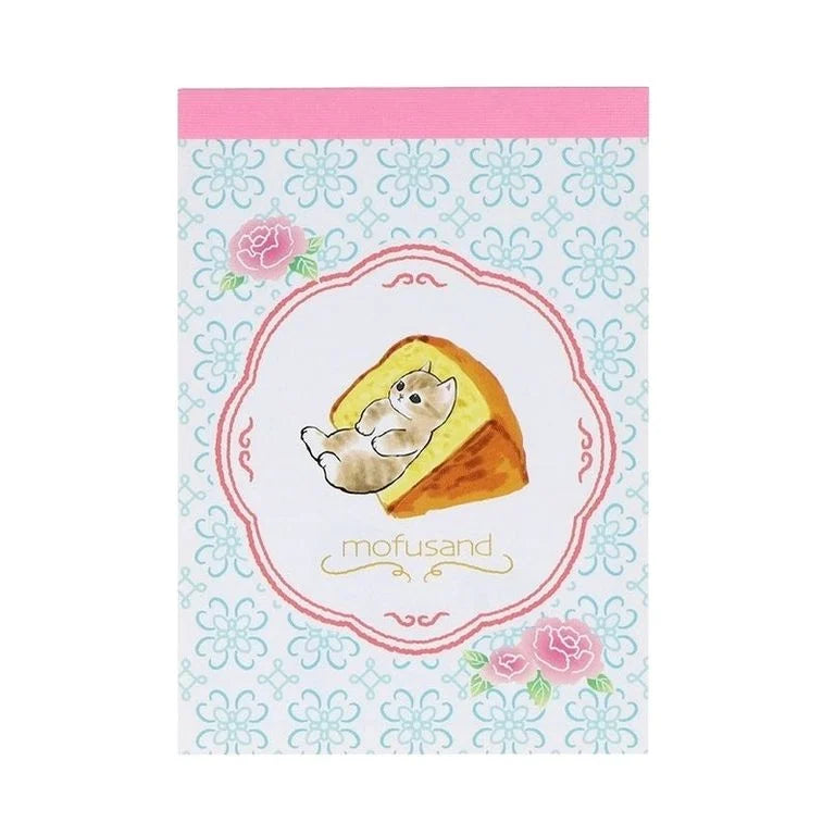 Mofusand Mini Memo Pad - Cake