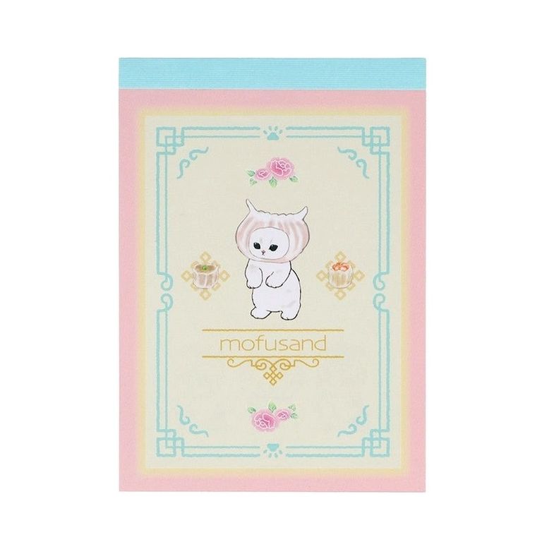 Mofusand Mini Memo Pad - Dim Sum
