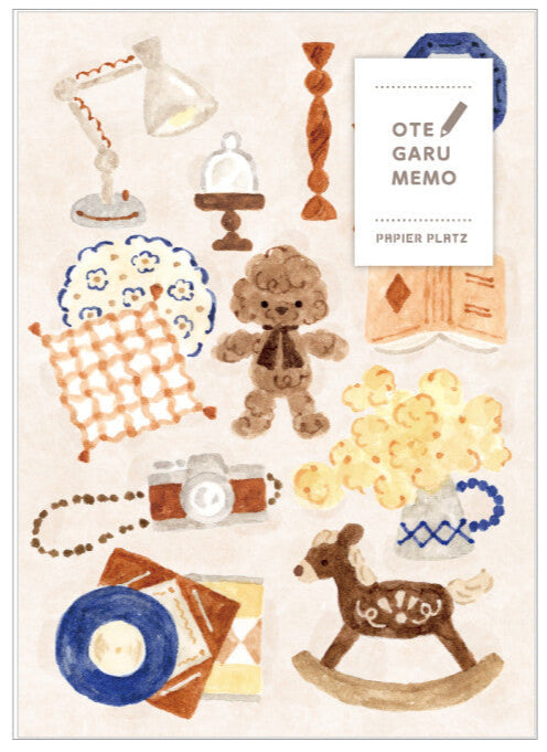 Papier Platz x Nakauchi Waka Memo Pad (Dog)