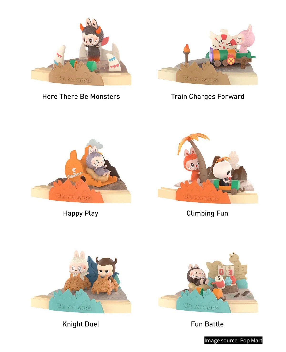 Pop Mart Labubu - THE MONSTERS Playing Games