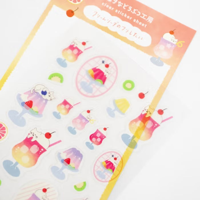 Furukawashiko Sticker Sheet - Soda Kitten
