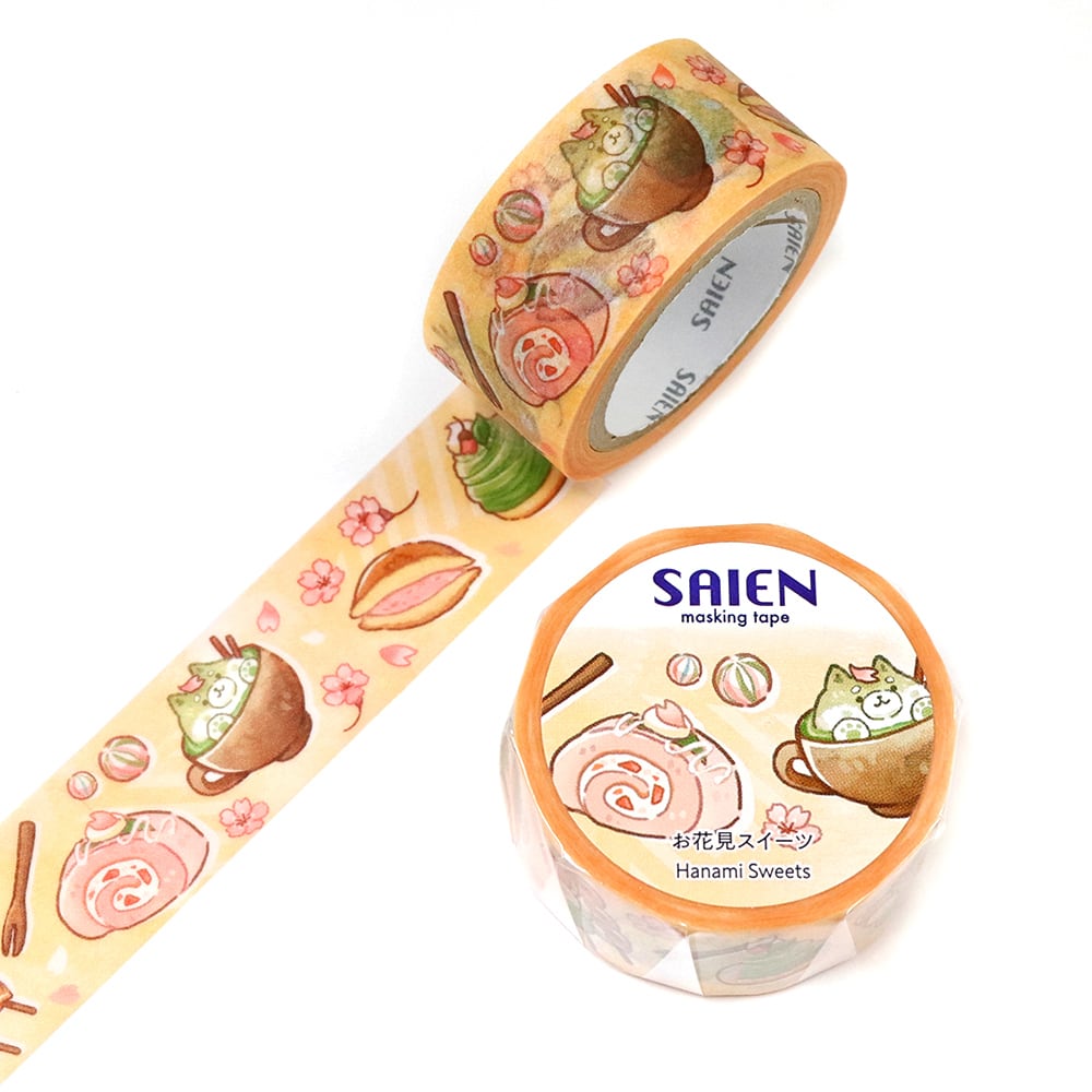 SAIEN Masking Tape - Hanami Sweets