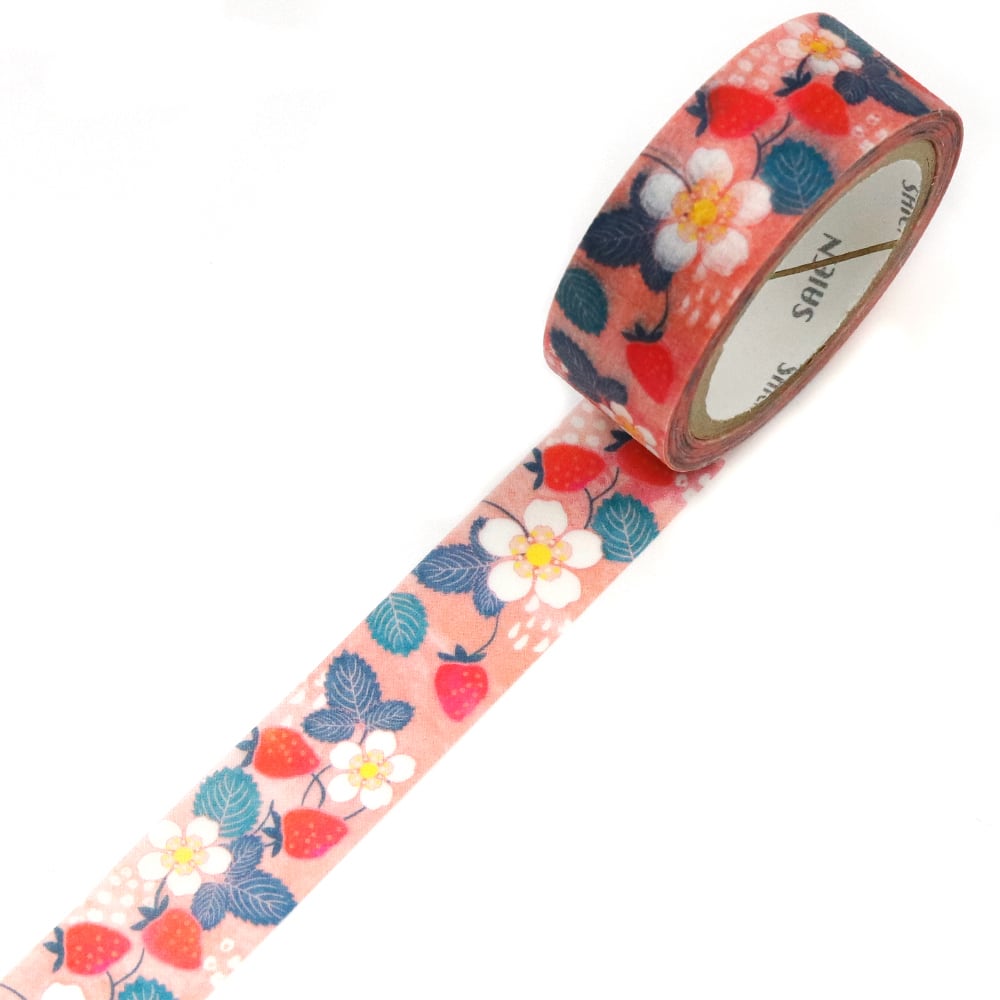 SAIEN Masking Tape - Wild Strawberry