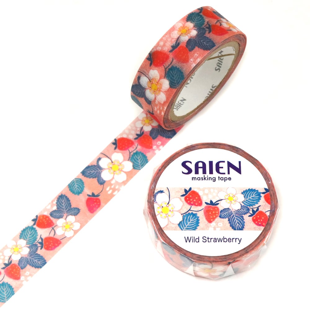 SAIEN Masking Tape - Wild Strawberry