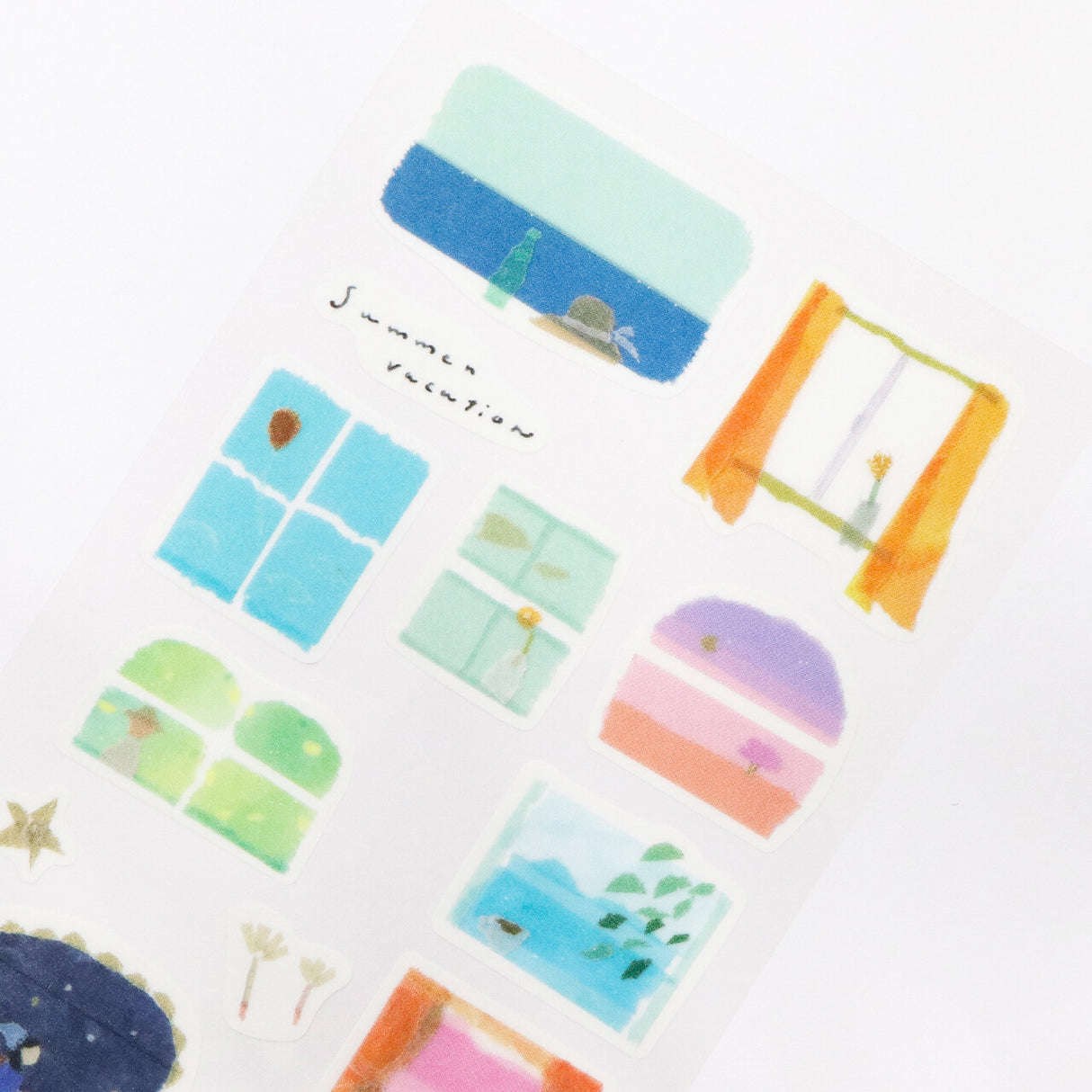 Kamiiso Sansyo x Miki Tamura Sticker: Windows