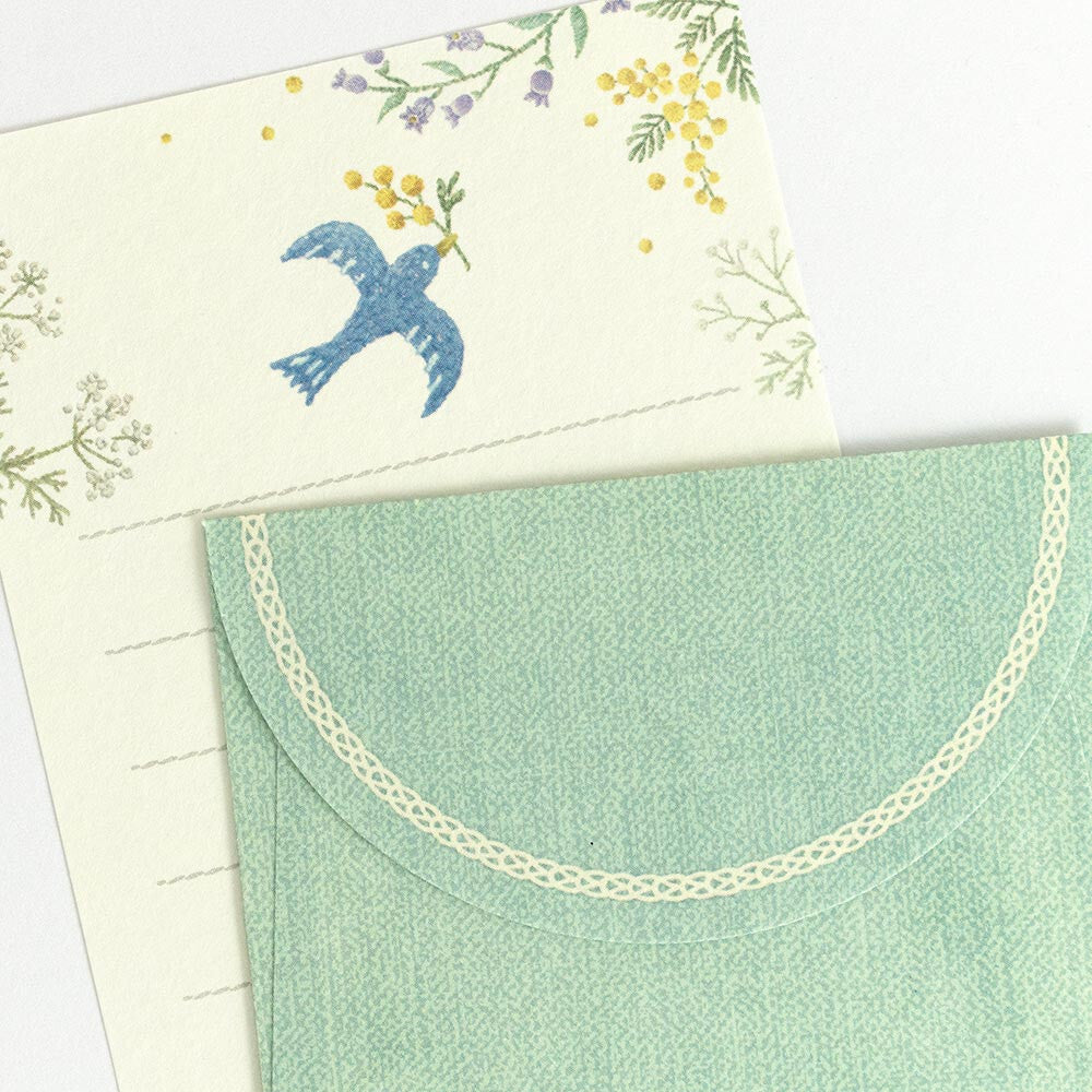 NB Co., Ltd. Mini Letter Set - Fleur et Chance Merci
