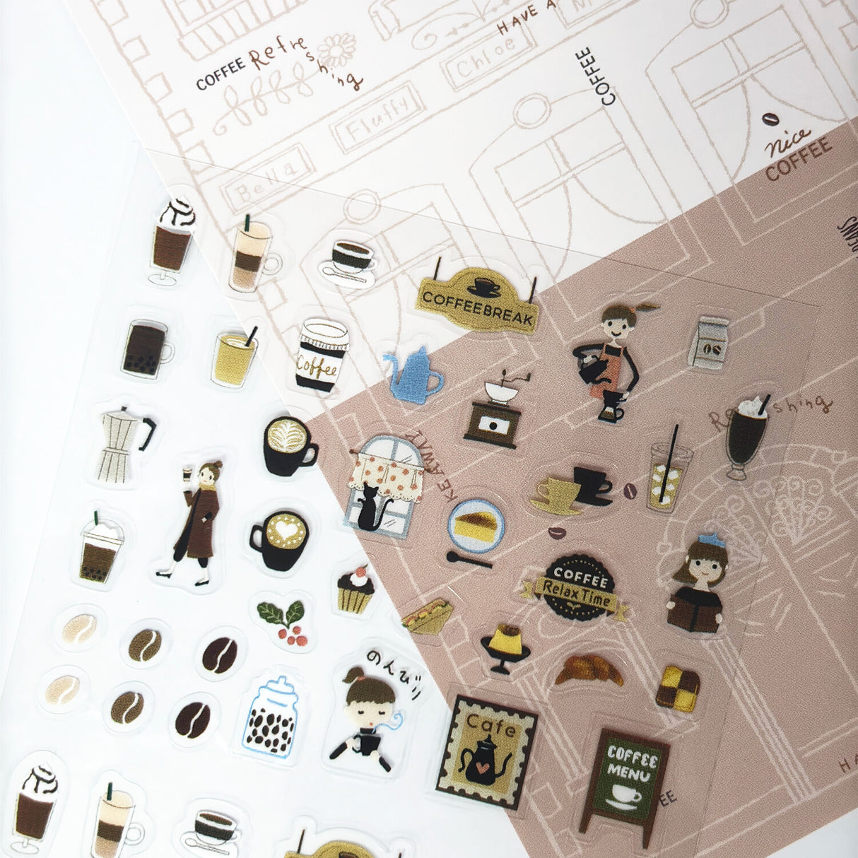 Seal-Do Seat Seal Collections Sticker - Coffee Time