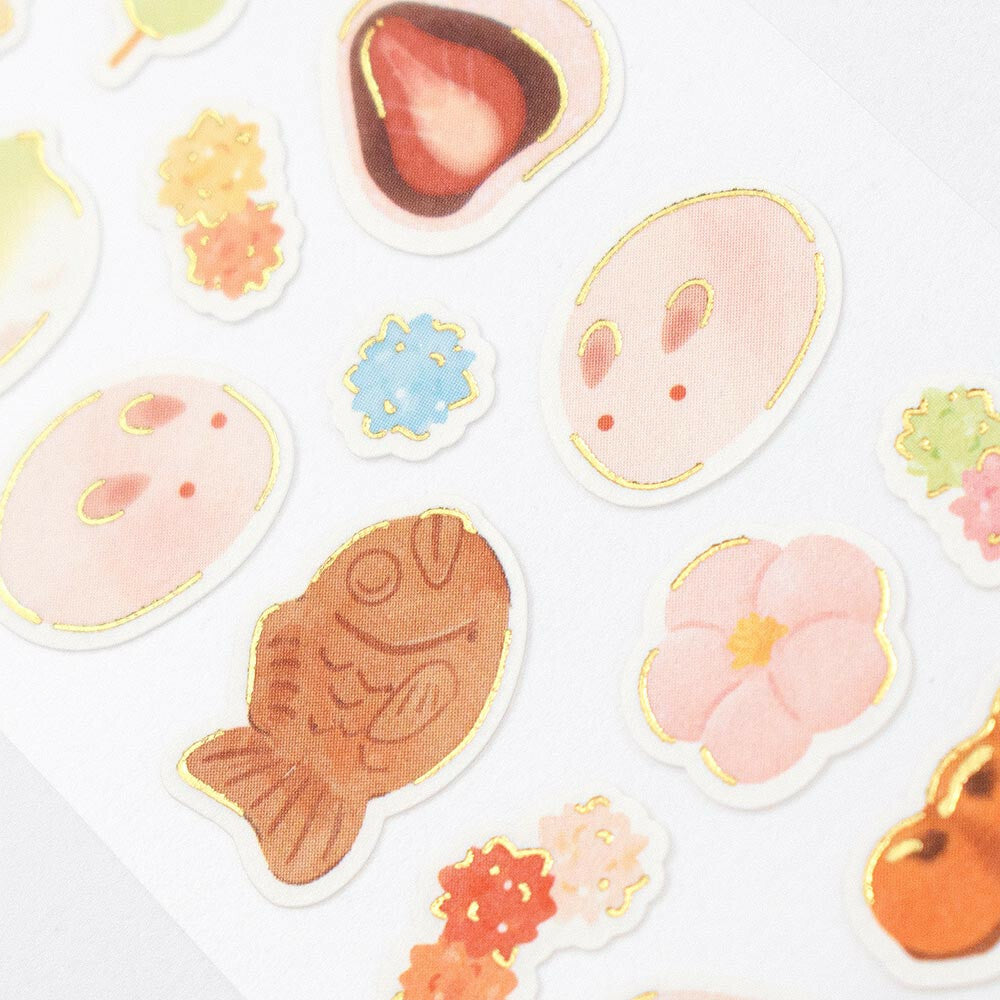 NB Co., Ltd. Washi Stickers - Japanese Sweets