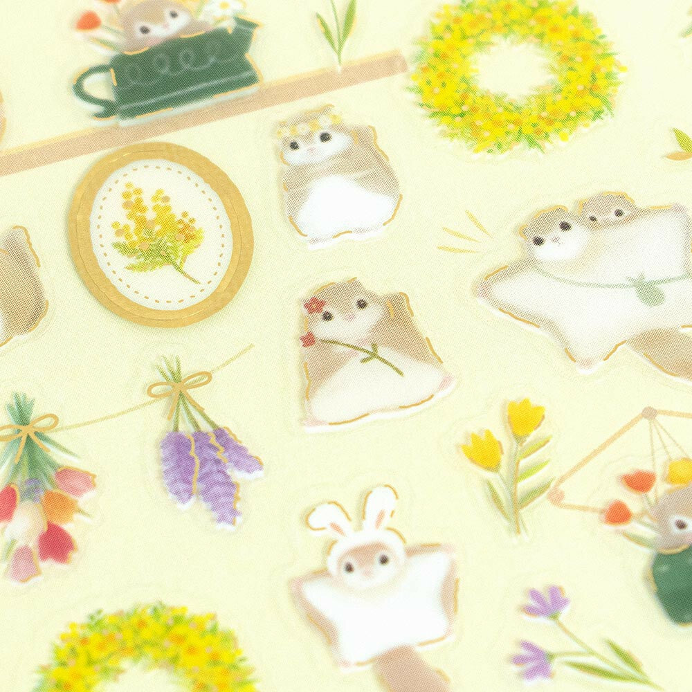 NB Co., Ltd. Sticker - Momonga x Flower