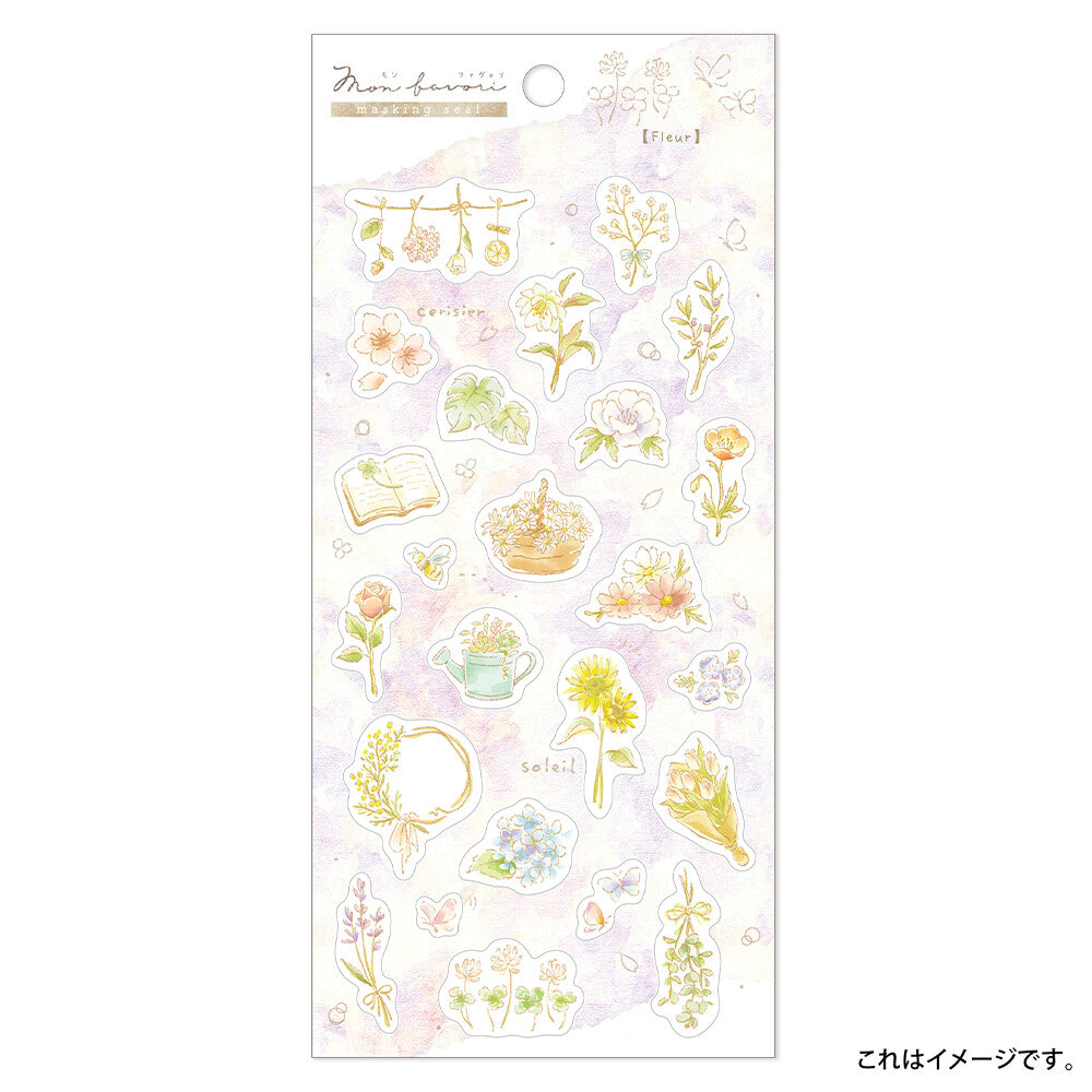 SAIEN Mon Favori Sticker - Fleur
