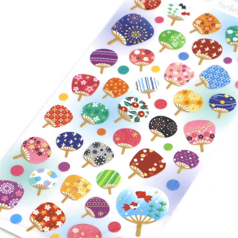 Mind Wave Summer Selection Sticker - Uchiwa