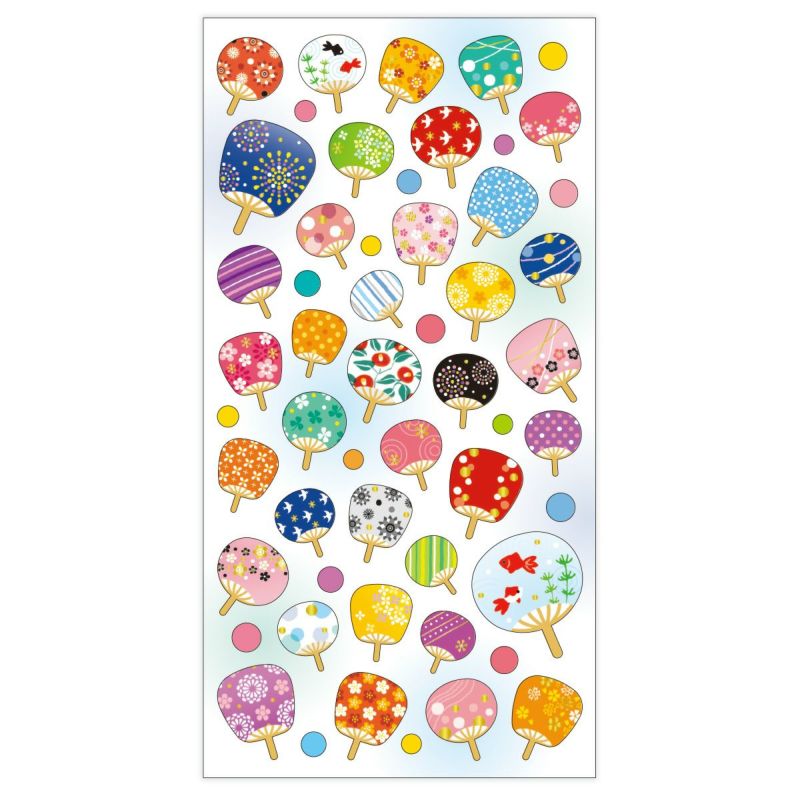 Mind Wave Summer Selection Sticker - Uchiwa