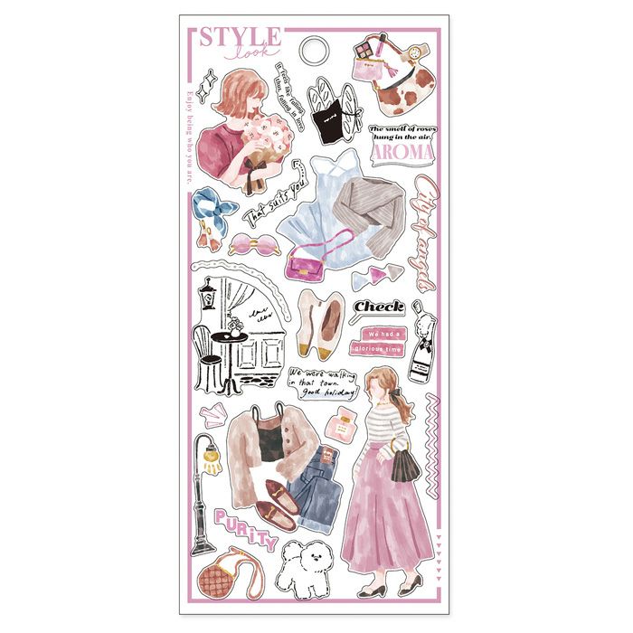 Mind Wave Style Look Sticker - Shopping Day (82311)