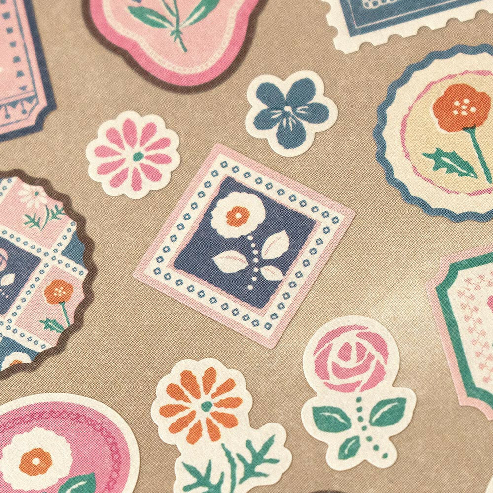 NB Co., Ltd. Wanowa Washi Sticker - Flower Design