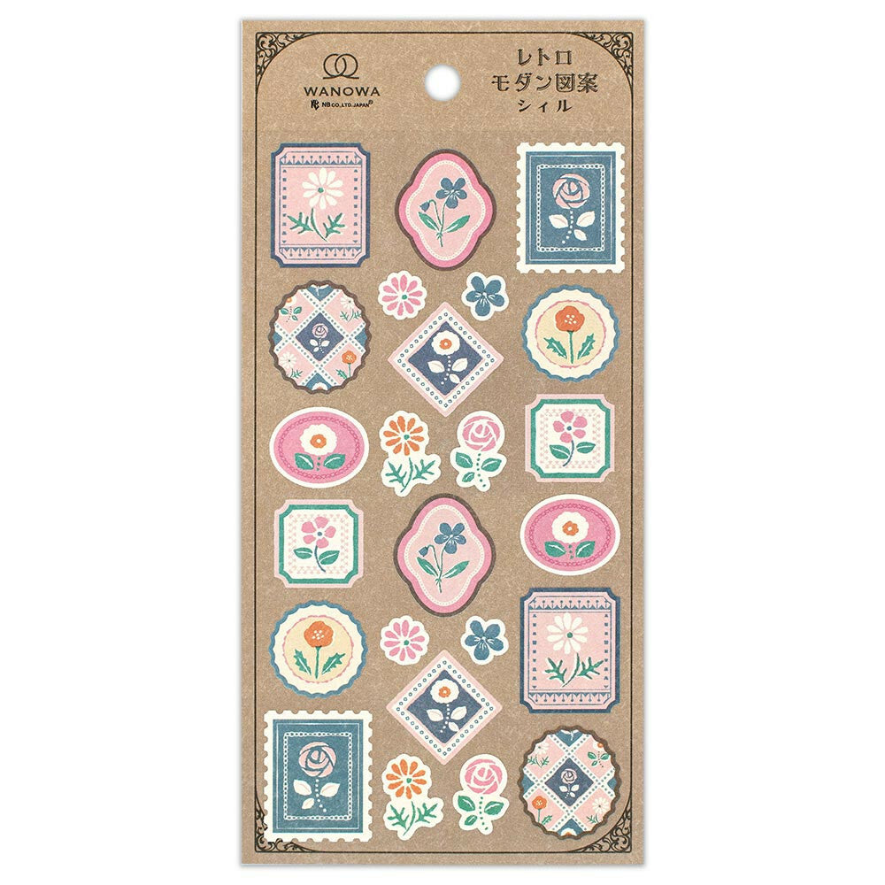 NB Co., Ltd. Wanowa Washi Sticker - Flower Design