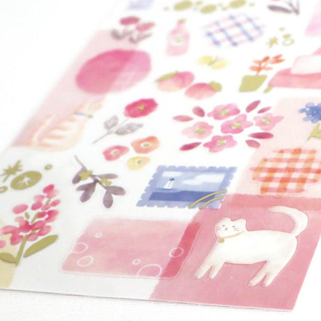 Mind Wave dewdrop Sticker - Pink (82438)