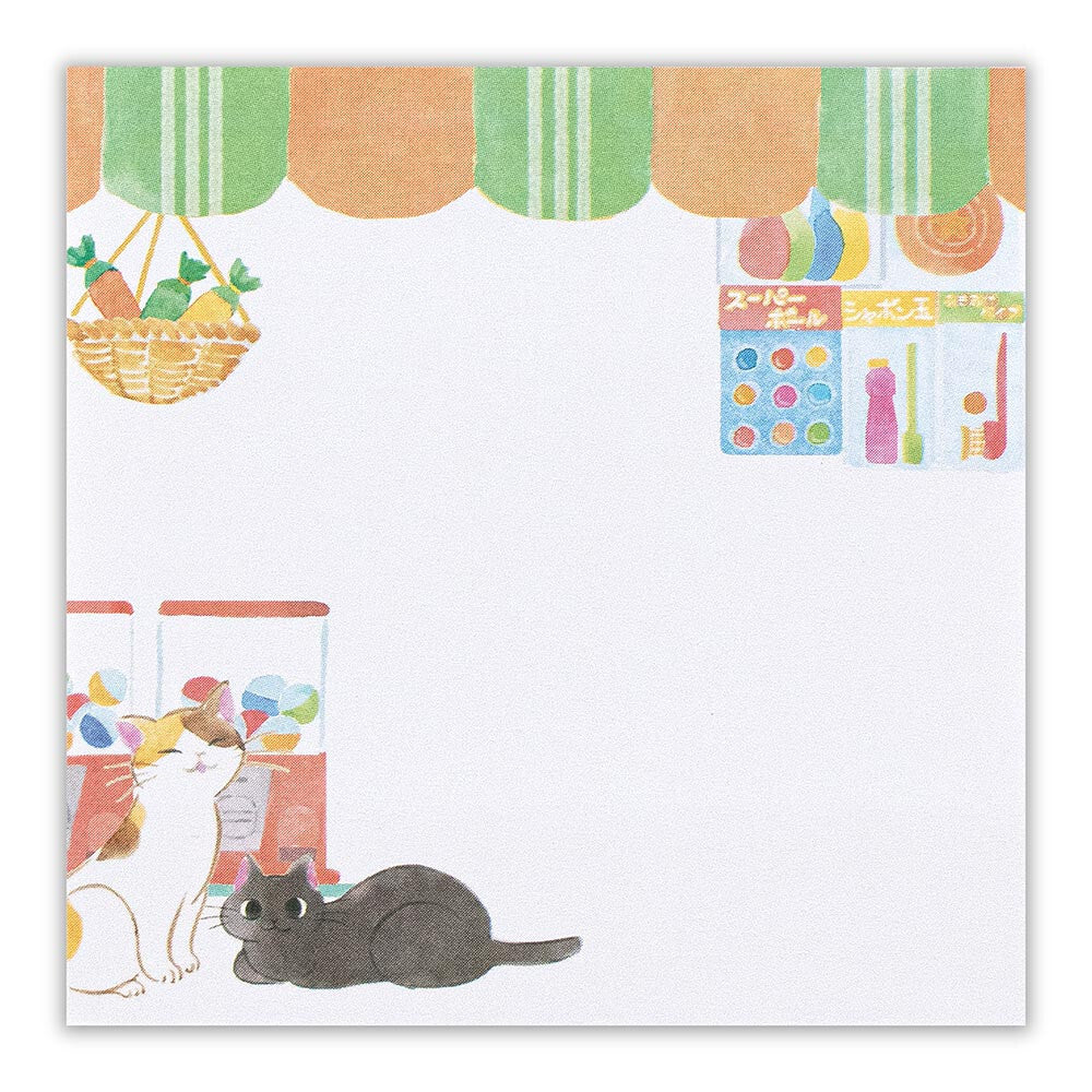 NB Co., Ltd. Sticky Notes: Nekorobi Mochi & Azuki