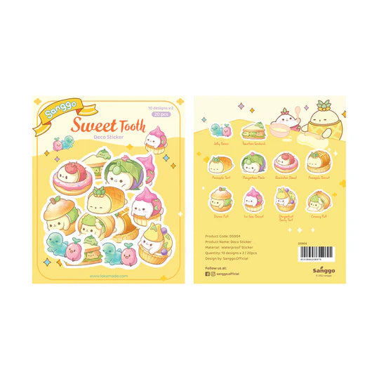 Loka Made Sanggo Deco Sticker - Sweet Tooth