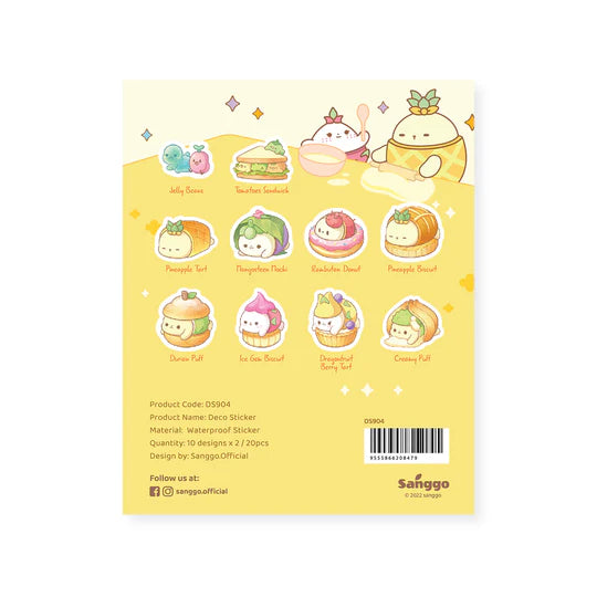 Loka Made Sanggo Deco Sticker - Sweet Tooth