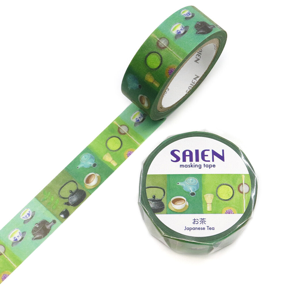 SAIEN Masking Tape - Japanese Tea