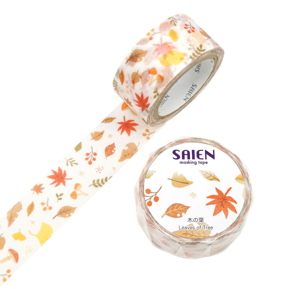 SAIEN Masking Tape - Leaves of Tree