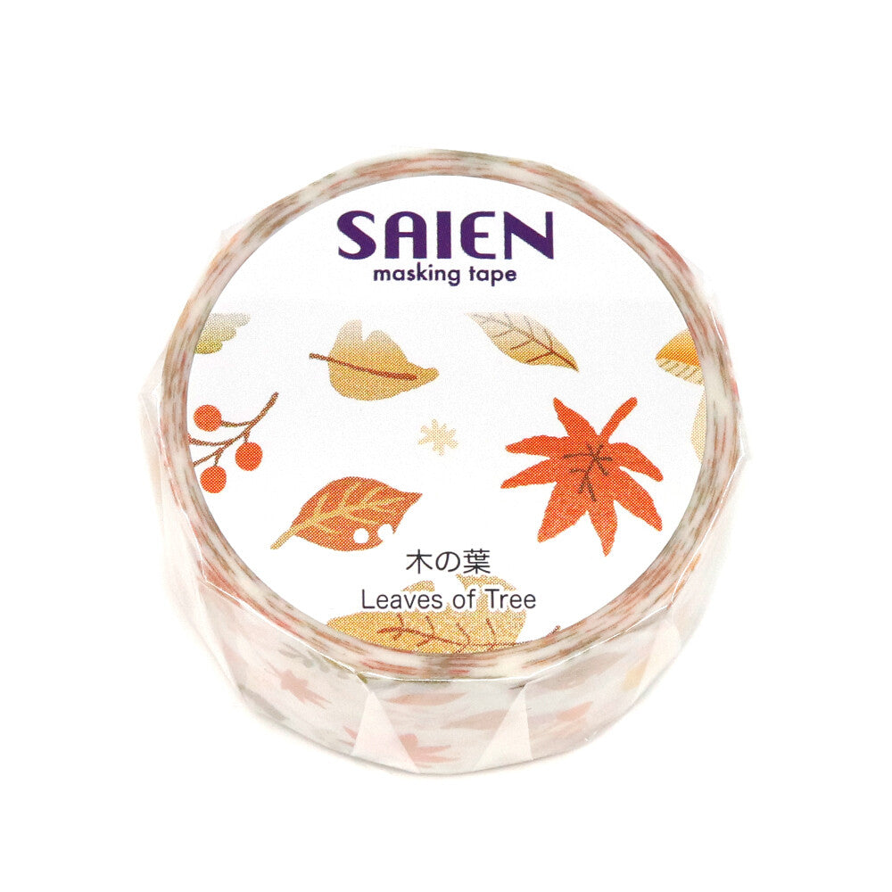 SAIEN Masking Tape - Leaves of Tree