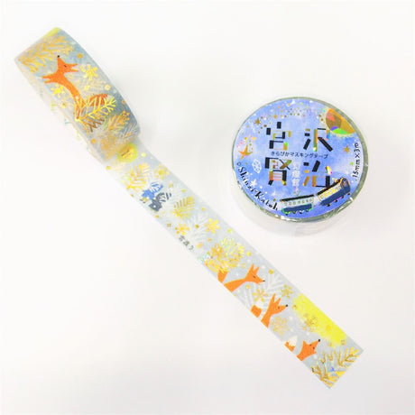 Shinzi Katoh x Kenji Miyazawa Masking Tape - Snow Crossing