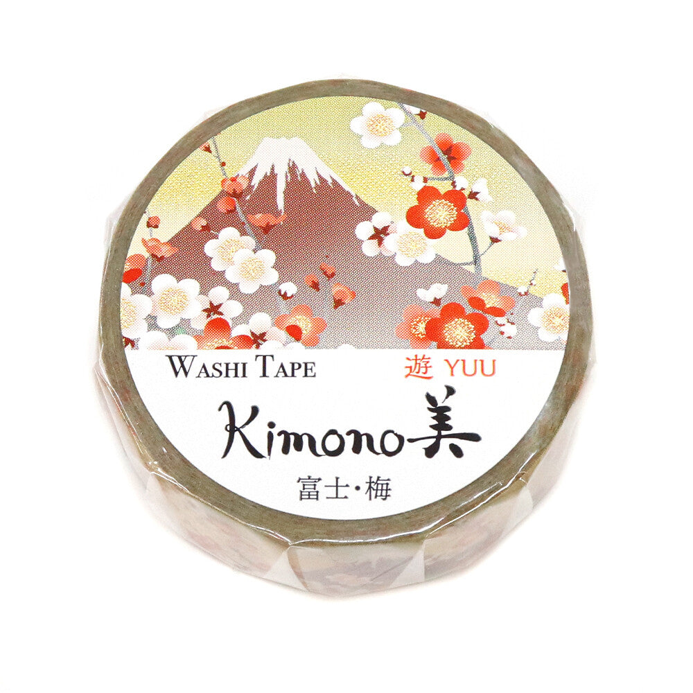 Kimono Washi Tape - Mount Fuji & Sakura
