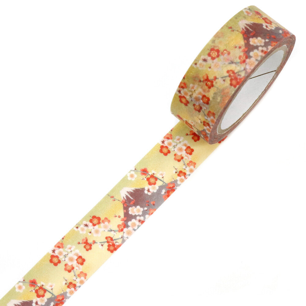 Kimono Washi Tape - Mount Fuji & Sakura
