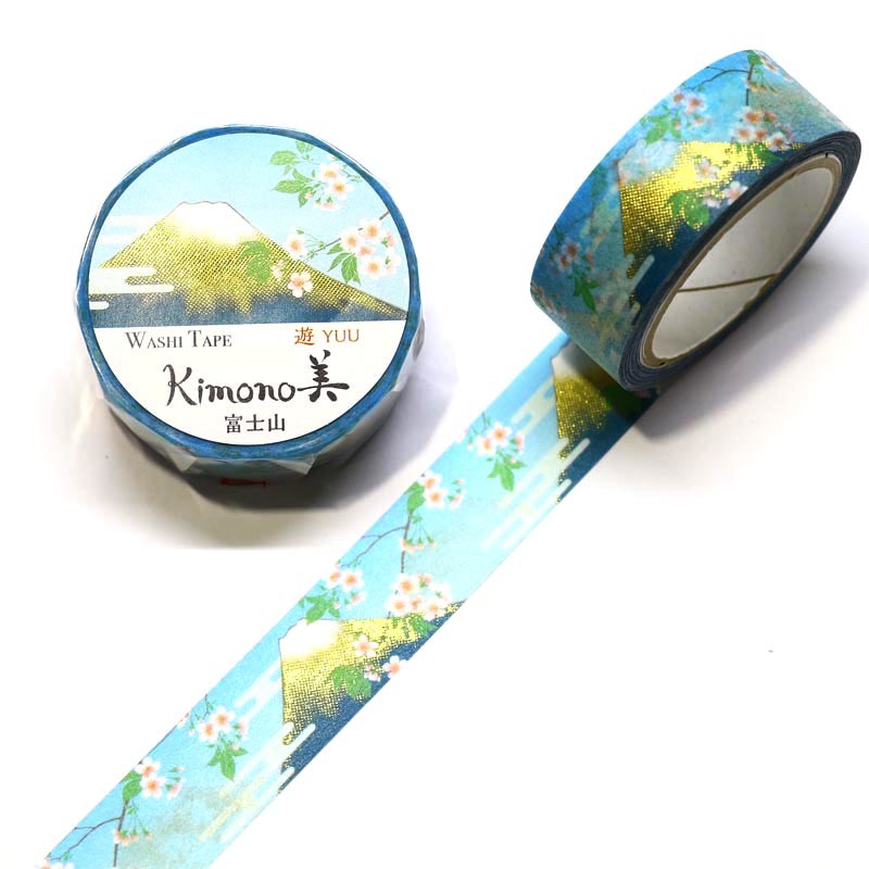 Kimono Washi Tape - Mount Fuji
