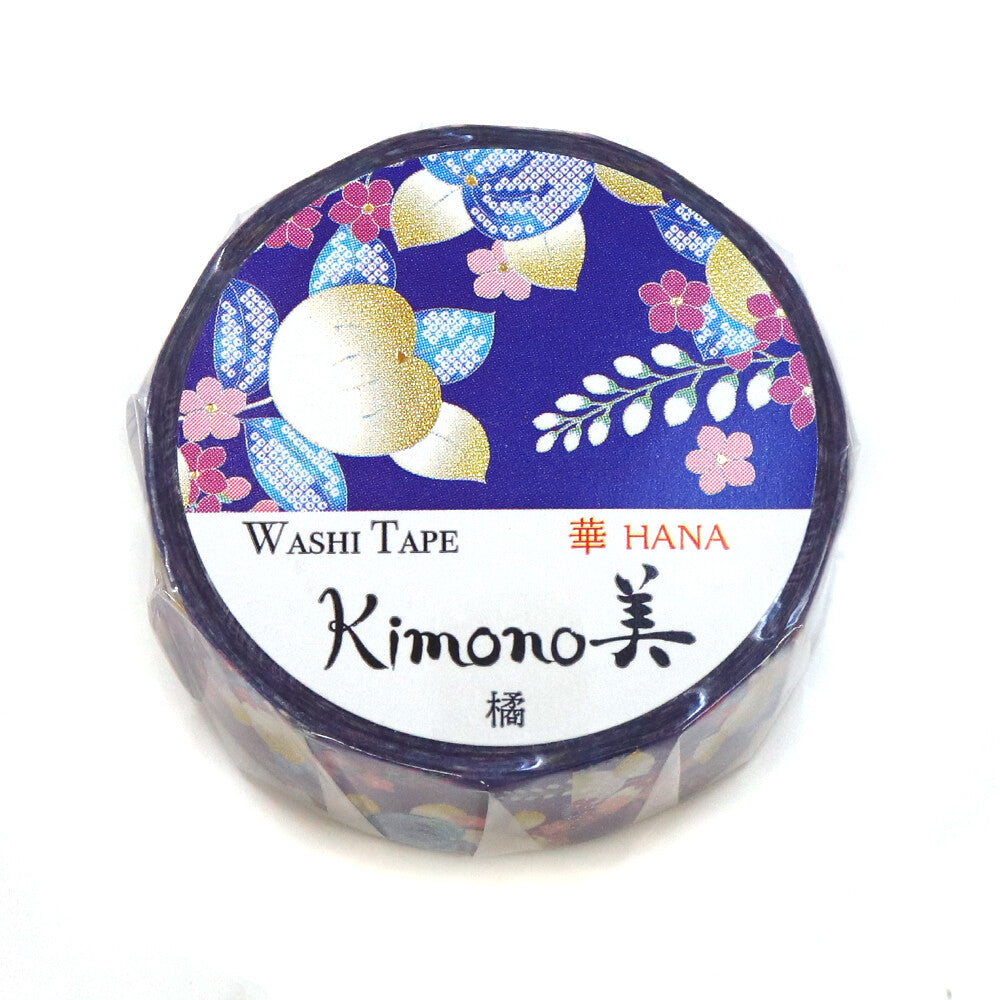 Kimono Washi Tape - Tangerine