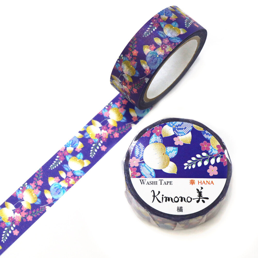 Kimono Washi Tape - Tangerine