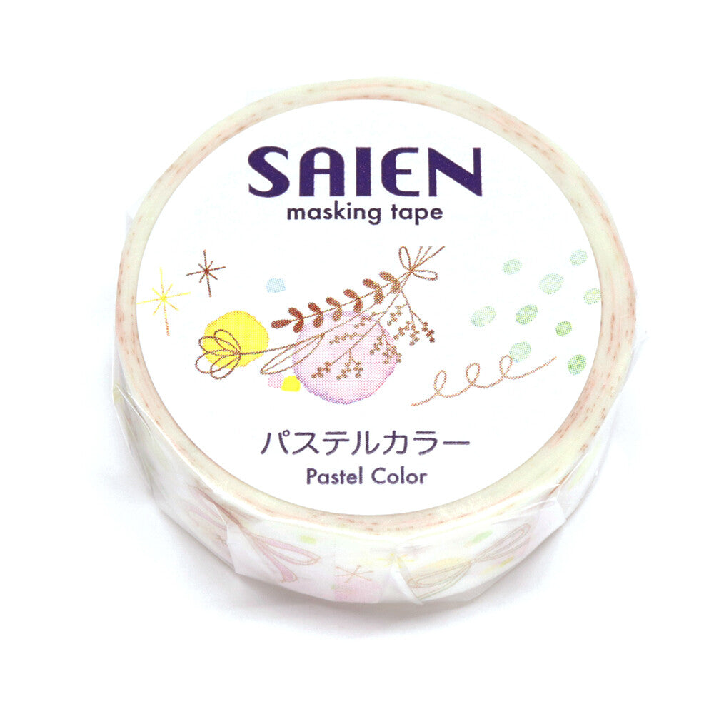 SAIEN Masking Tape - Pastel Color
