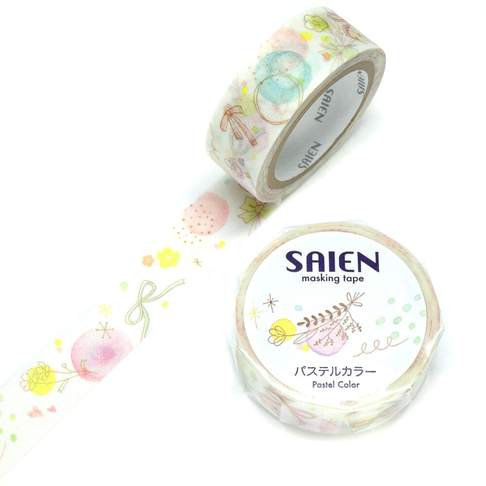 SAIEN Masking Tape - Pastel Color
