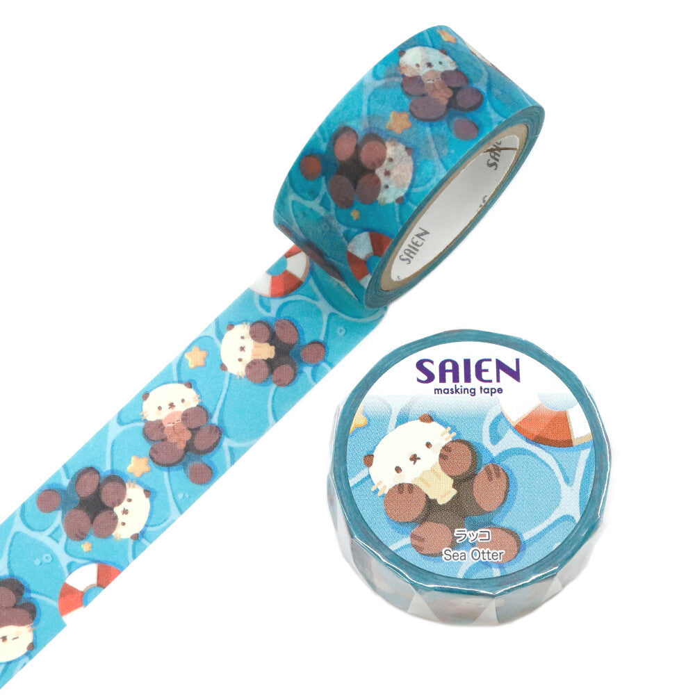 SAIEN Masking Tape - Sea Otter