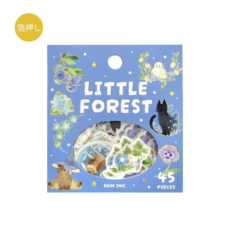 BGM Flake Seal - Little Forest (Blue)