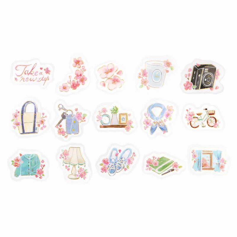 BGM Flake Seal - Cherry Blossom, New Beginning