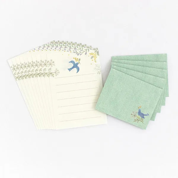 NB Co., Ltd. Mini Letter Set - Fleur et Chance Merci