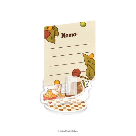 Loka Made Standee Clip Stamp - Coffeelogy 'Brew-tiful'