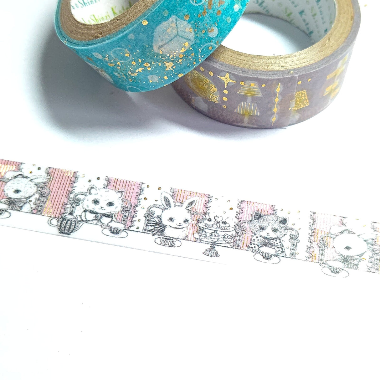 Shinzi Katoh Masking Tape - Tea Time