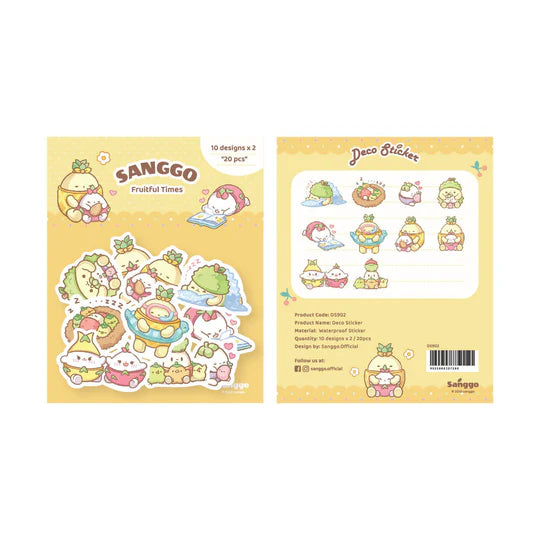 Loka Made Sanggo Deco Sticker - Fruitful Times