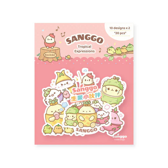 Loka Made Sanggo Deco Sticker - Tropical Expressions