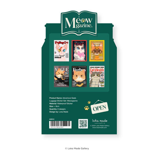 Loka Made Adventure Seals - Meowgazine