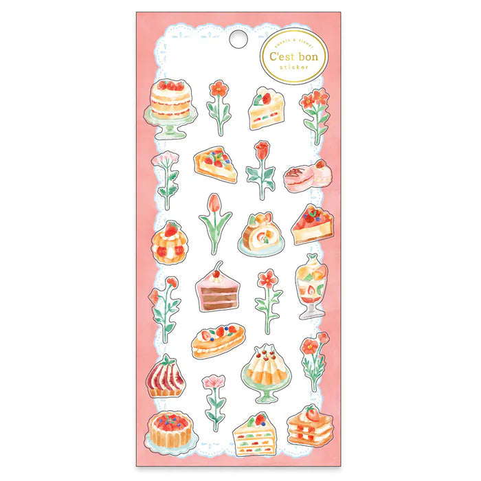 Mind Wave C'est bon Sticker (Red)