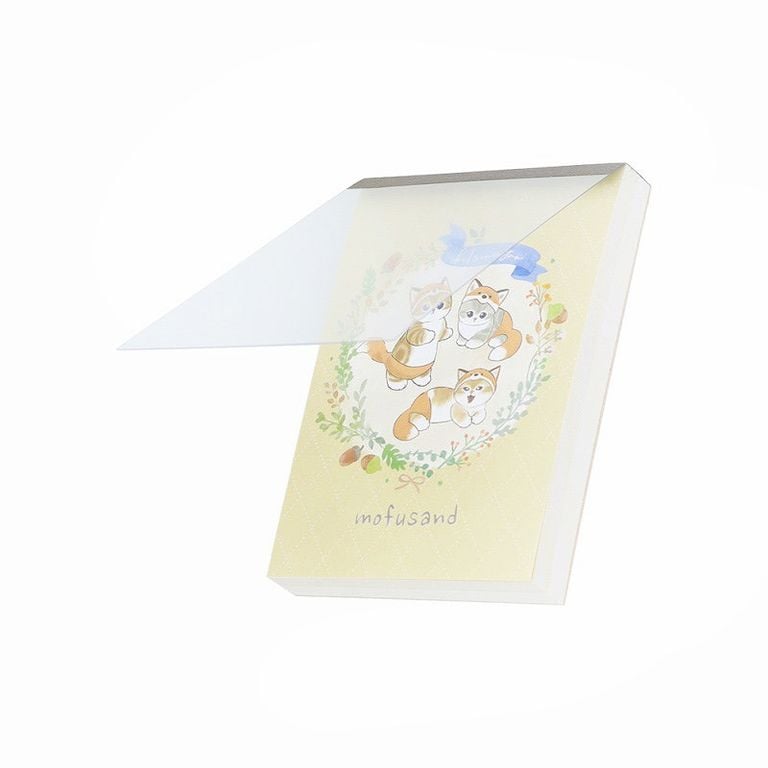 Mofusand Mini Memo Pad - Fox