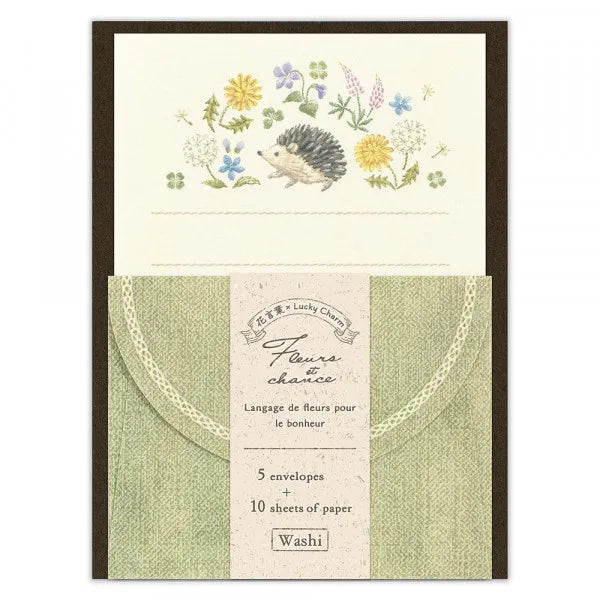 NB Co., Ltd. Mini Letter Set - Fleur et Chance Plaisir