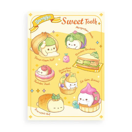 Loka Made Sanggo Postcard - Sweet Tooth